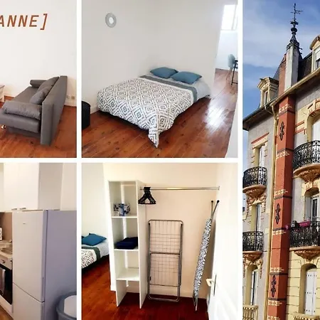 Le Jeanne 4/6 Couchages, Wifi, Sanctuaire Lejlighed Lourdes